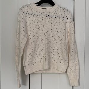 Point Sur pointelle knit Sweater
